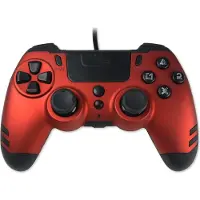 Steelplay SlimPack langallinen ohjain, punainen, PS4