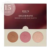 IDUN Minerals Celebrate Bronze & Glow Face Palette