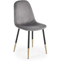 Halmar 4 tuolin setti K379, harmaa