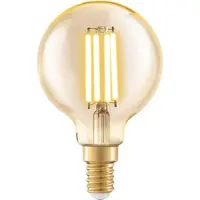 Eglo LED-lamppu G60 Globe 4W/822 350 lumen amber E14