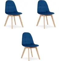 Leobert 3 tuolin setti Bora, sininen