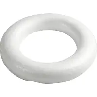 Creativ Company - Styropor Rings with Flat Back 30cm