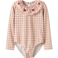 Lil´ Atelier Nmffinley Ls Swimsuit Lil - Pink - 98