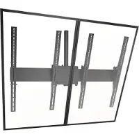 Chief Fusion 2x1 Menu Board Ceiling Display Mount - For Displays 40-55" - Black - Max 113.4 kg - recommended for 55"