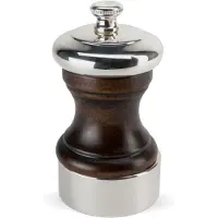 Peugeot Palace Peberkværn Brun / Sølvbelagt 10Cm - Silver - 10 CM