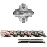 Makita B-63410 Poranterä SDS-PLUS 10 x 165 mm, 4-leikkuinen Nemesis2 terä, 10 kpl