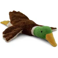 Senger Naturwelt Lämpötyyny - Pieni - 43 cm - Ankka - Ruskea/Val - - OneSize - Pehmolelut