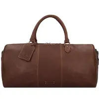 Jack kinsky Porto Viikonloppukassi Nahka 55 cm Ruskea