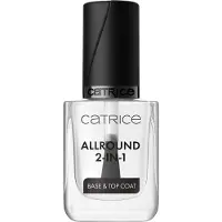 Catrice Allround 2-in-1 Base & Top Coat Kynsilakan alus- ja päällyslakka 11 ml Allround
