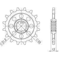 JT Sprockets jt eturatas 823.12