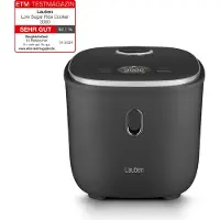 Lauben LBNLSRC3000AT, Musta, 3 L, Keraaminen, Kosketus, 1 m, 605 W