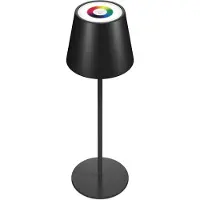 RealPower LED TableLight 360 RGB, Musta, Universaali, IP44, 3 W, LED, 3000 K (458431)