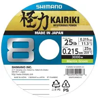 Shimano Kairiki 8 Mantis Green 3000 m kuitusiima