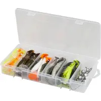 Savage Gear Cannibal Shad Jig Kit 36pcs (Size: 6,8-8cm)