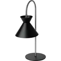 Osram Pöytävalaisin Decor Waist, Musta, Olohuone/ruokailutila, Metalli, Moderni