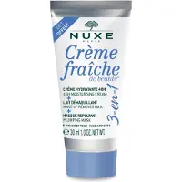 Nuxe Creme Fraiche De Beauté Moisturising Cream, Make-up Remover Milk and Plumping Mask - Moisturizing cream, make-up remover milk and plumping mask 3 in 1 30ml
