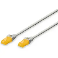 Digitus CAT 6A U-UTP PATCH CORD, CU, LSZH AWG 26/7, LENGTH 2 M, COLOR GREY (DK-1613-A-020)