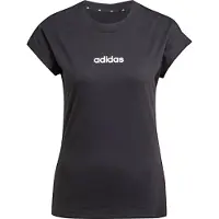Adidas Toiminnallinen paita 'Essentials' musta / valkoinen