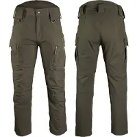 Mil-Tec Assault Pants Softshell (Color: Ranger Green, Size: 2XL)