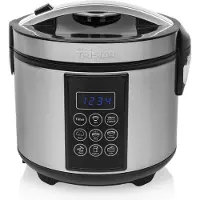 Tristar RK-6132, 1,5 L, 500 W, 24 t, Sort, Rustfrit stål, Rustfrit stål, LCD-näyttö