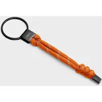 OrbitKey - Urban Loop Keychain - Tangerine