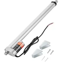 Vevor Lineaarinen toimilaite 12 V 18 tuuman suuri kuormitus 330 lbs/1500 N 0,19"/s IP54 suojaus