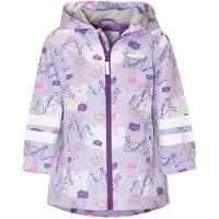 Playshoes Ulkoilutakki 'EINHORN' taivaansininen / lila / laventeli / valkoinen