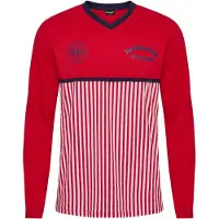 Hummel Dbu 26 Fan 86 Block Cotton Tee Ls - Red - L