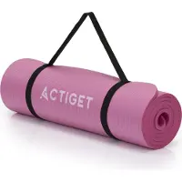 Springos Harjoitustyyny - - Actiget - Liukumaton - 183x61 cm - NBR - Vaaleanpunainen