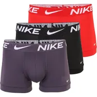 Nike Underwear Bokserishortsit taupe / punainen / musta / valkoinen