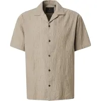 Jack & Jones Jprblajake Jacquard S/S Shirt - Khaki green - XXL