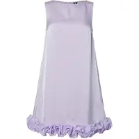 Pieces Pcbeja Sl Short Dress Wvn D2D Pp - Purple - XS