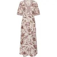 Cream Crtiah Dress - Pink - 36