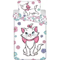 Disney Pussilakanasetti Marie Floral 140×200cm, 70×90 cm
