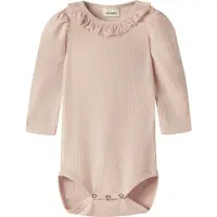 Lil´ Atelier Lil' Atelier Body p/h - NbfFrijo - Peach Whip - - 68 - Bodyt P/H