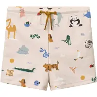 Liewood Otto Printed Swim Pants - Cream - 98