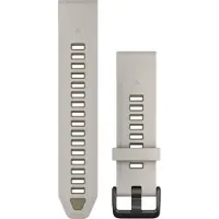 Garmin QuickFit 20 mm silikoniranneke harmaa 010-13391-06