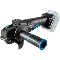 Högert Akkukulmahiomakone turvakytkimellä, harjaton moottori 125 mm - 18 V - HT2E232-0AG, Hoegert