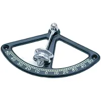 Talamex Clinometer 90x70 Mm Musta