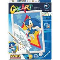 Ravensburger Creart Speedy Sonic - Blue - ENGLISH