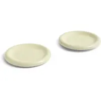 HAY Barro lautanen Pistachio, Ø18 cm 2-pack