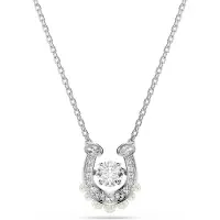 Swarovski Ketju hopea / läpinäkyvä