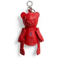Ralph Lauren for woman. 427P13276004 Bear red bag charm (OSFA), Casual, Leather