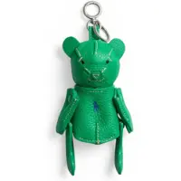 Ralph Lauren for woman. 427P13276008 Bear green bag charm (OSFA), Casual, Leather