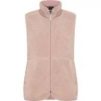 Didriksons Siv, fleece liivi, naiset, vintage pink