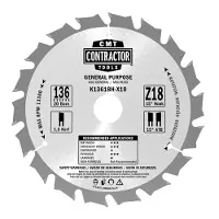 Cmt Katkaisuterä puulle K30072M; 300x30 mm; Z72; 18°