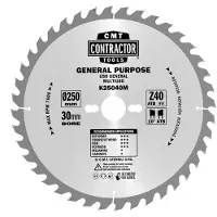 Cmt Katkaisuterä puulle K21624M; 216x30 mm; Z24; -5°