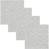 House Doctor Napkins, Hdclip, White, Grey - Grey - 40X 40CM