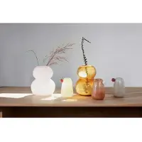 Oyoy Living Design Lasi Vase Small - Pink - Ø12.5X20CM