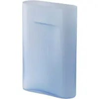 Muuto Ridge maljakko huurrettu lasi 35 cm Light blue